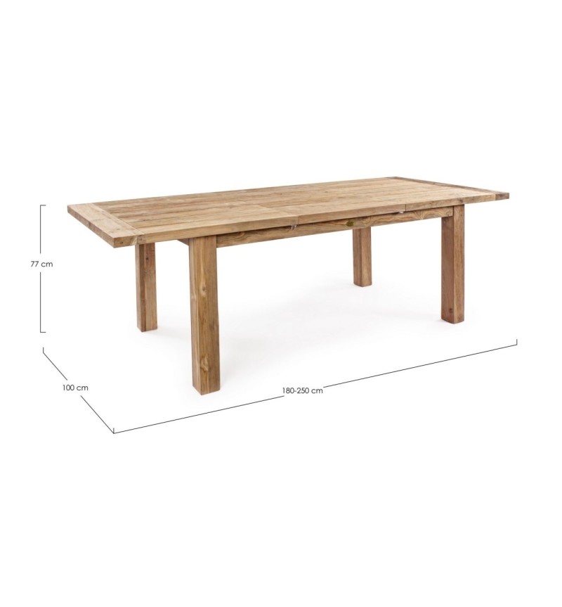 Tavolo Bounty 180–250×100 outdoor BIZZOTTO | BHOME by Arredi Barbàra