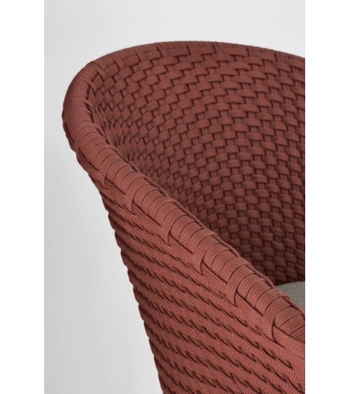 Silla exterior Coachella con reposabrazos BIZZOTTO