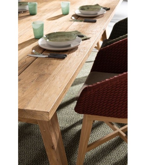 Silla exterior Coachella con reposabrazos BIZZOTTO