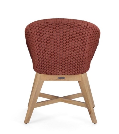 Coachella outdoor chair with armrests BIZZOTTO