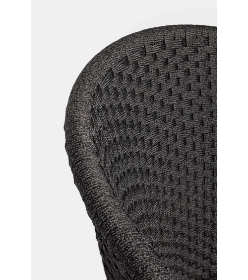 Coachella outdoor chair BIZZOTTO – teak and rope