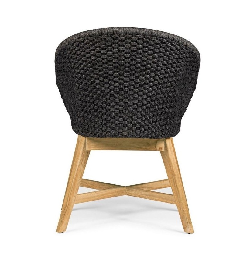 Outdoor-Stuhl Coachella BIZZOTTO – Teak & Seil