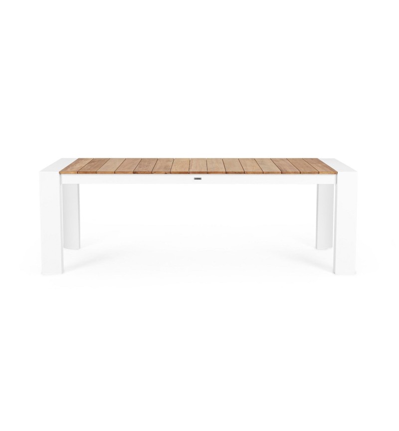 Cameron extendable outdoor table 228–294×100 BIZZOTTO