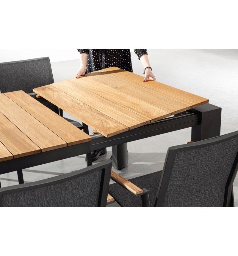 Cameron 253–319–384×110 Extendable Outdoor Table BIZZOTTO | BHOME by Arredi Barbàra