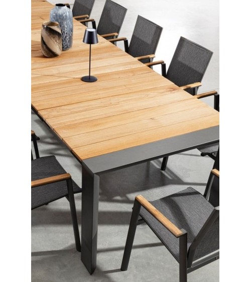 Tavolo Cameron 253–319–384×110 outdoor BIZZOTTO | BHOME by Arredi Barbàra