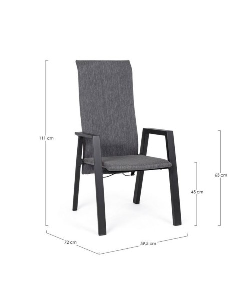 Silla Ethan exterior BIZZOTTO | BHOME by Arredi Barbàra