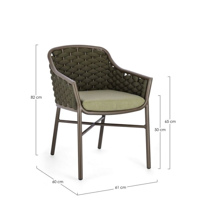 Silla Everly exterior BIZZOTTO | BHOME by Arredi Barbàra
