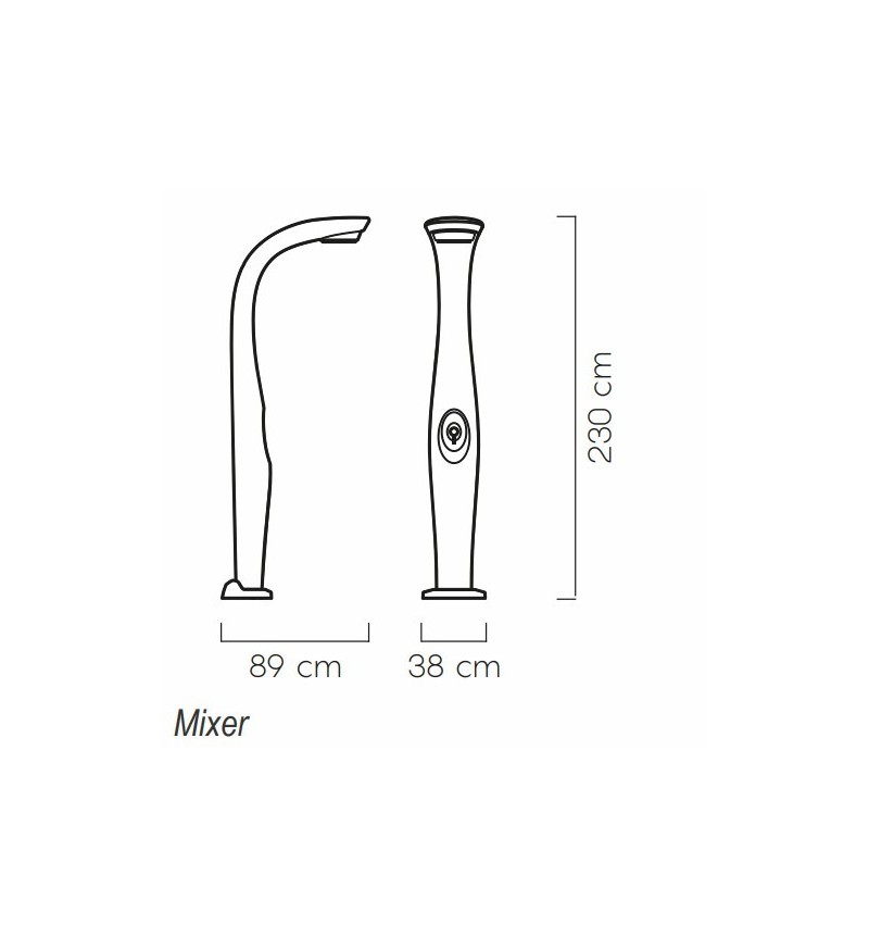 Doccia outdoor “Dyno & Paw” – MY YOUR