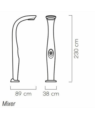 Outdoor Shower Dyno & Paw MY YOUR | BHOME by Arredi Barbàra