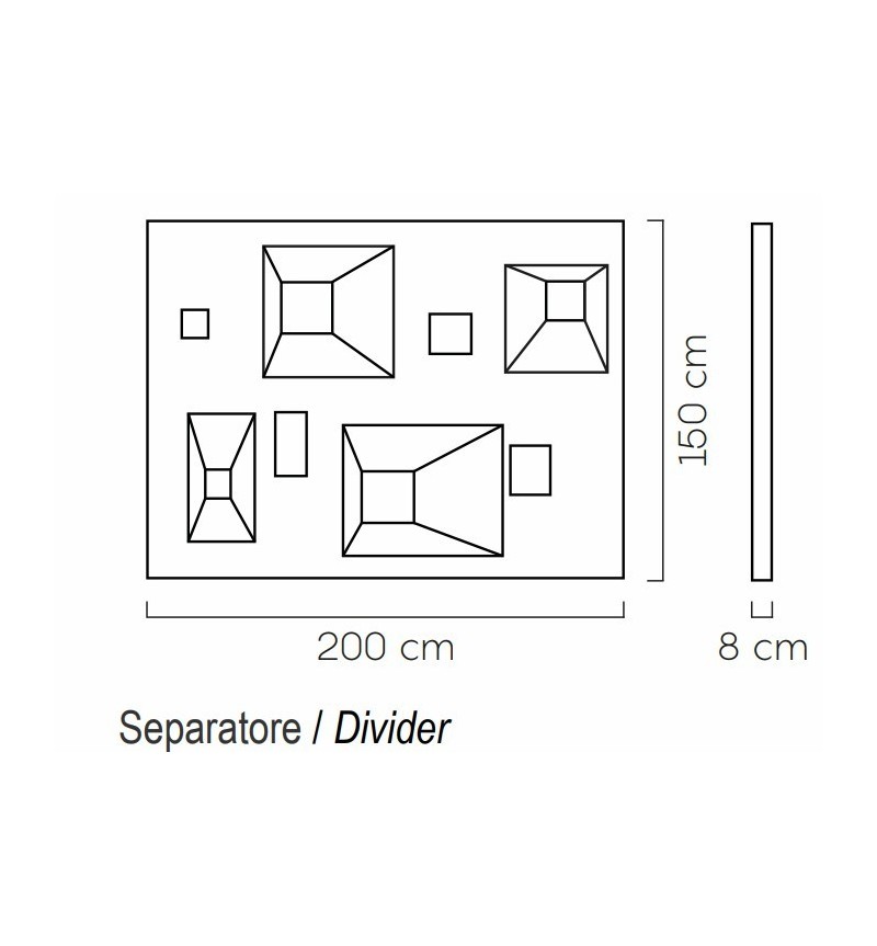 Separatore modulare “Frames” – MY YOUR