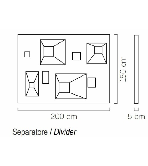 Separatore modulare “Frames” – MY YOUR