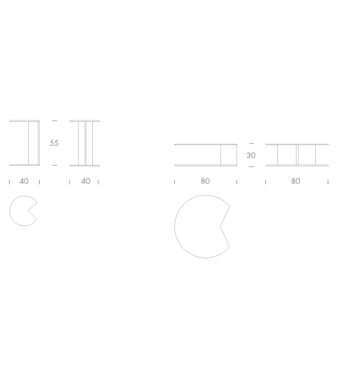 Tavolino Pacman – Tonin Casa | Bhome by Arredi Barbàra
