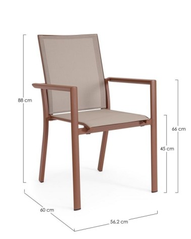 Chair Konnor outdoor BIZZOTTO | BHOME by Arredi Barbàra