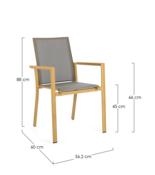 Chair Konnor outdoor BIZZOTTO | BHOME by Arredi Barbàra