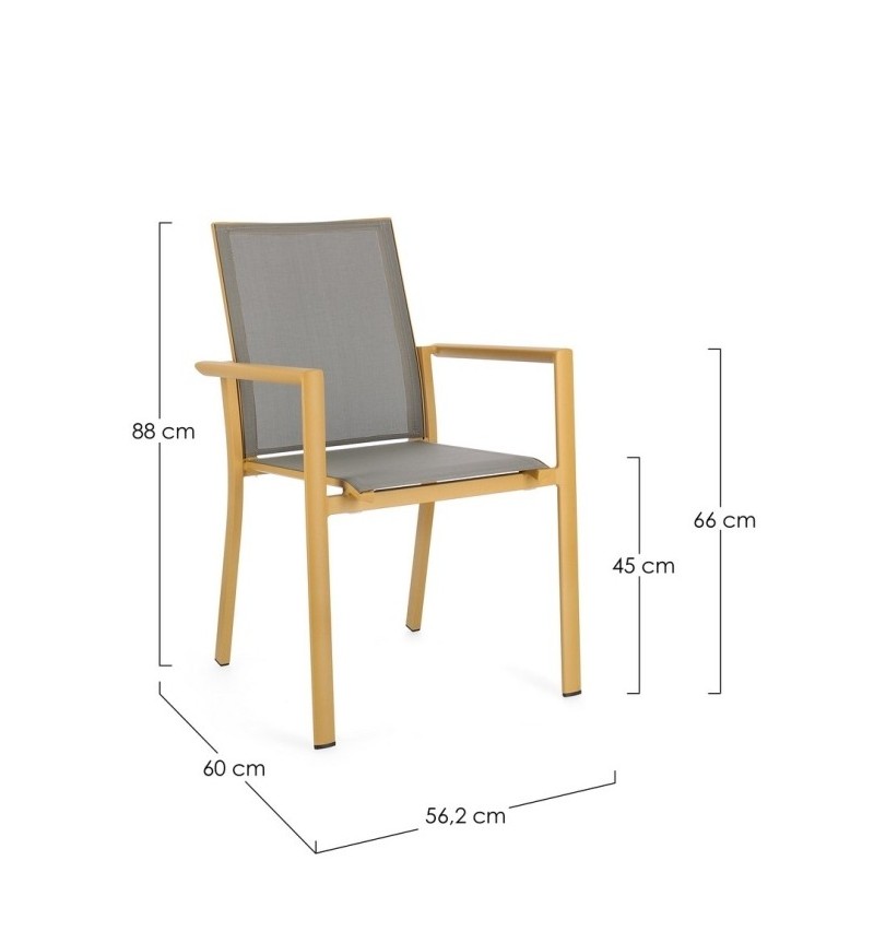 Sedia “Konnor” outdoor – BIZZOTTO
