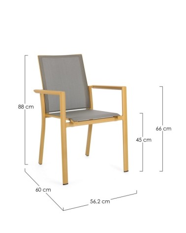Chair Konnor outdoor BIZZOTTO | BHOME by Arredi Barbàra