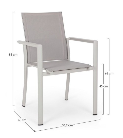Chair Konnor outdoor BIZZOTTO | BHOME by Arredi Barbàra