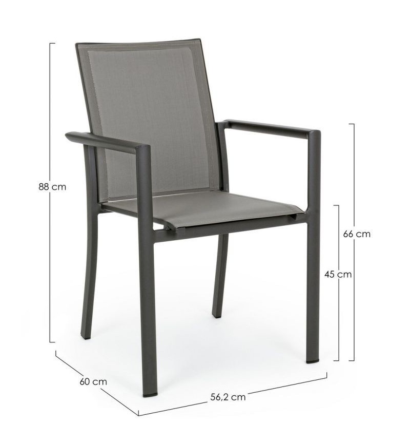 Sedia “Konnor” outdoor – BIZZOTTO