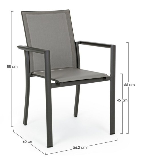 Sedia “Konnor” outdoor – BIZZOTTO