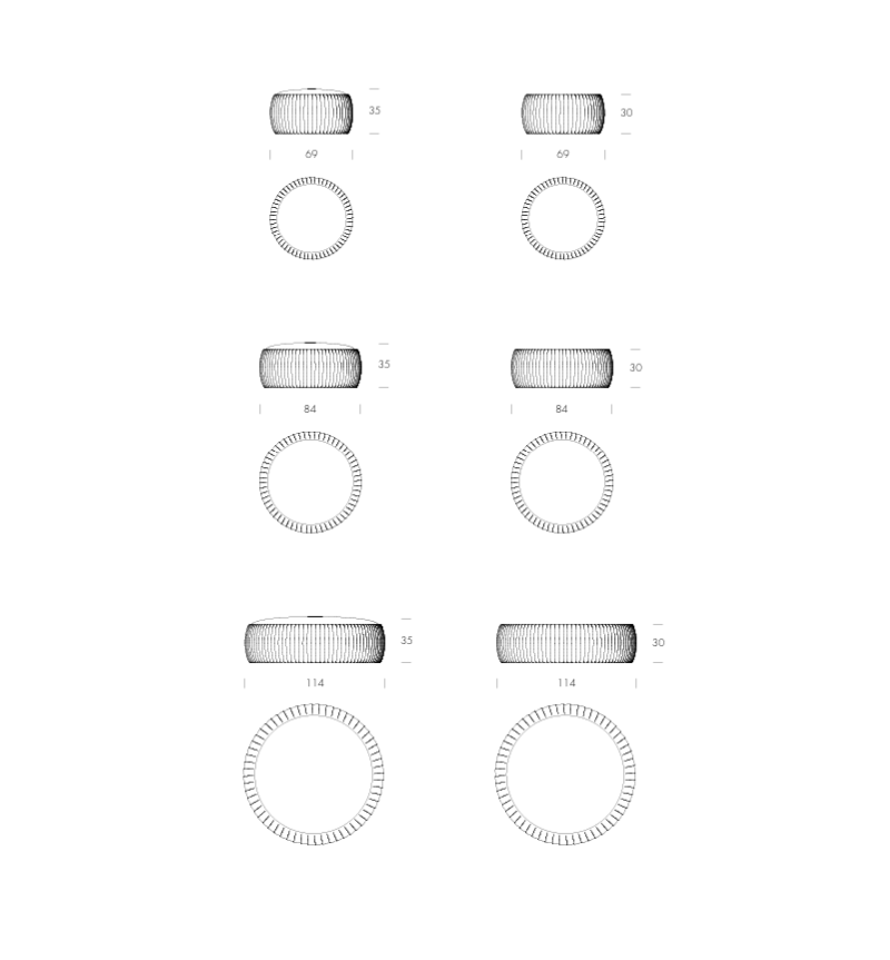 Plissé Couchtisch – Tonin Casa | BHOME by Arredi Barbàra