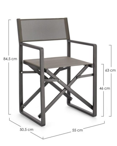 Director’s Chair Konnor outdoor BIZZOTTO | BHOME by Arredi Barbàra