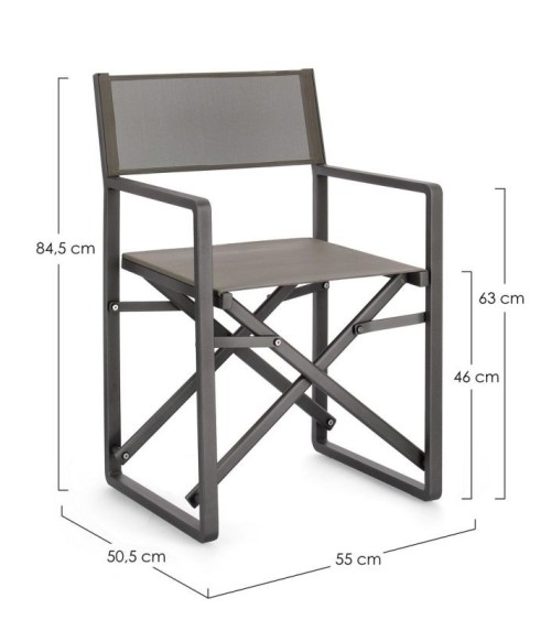 Sedia regista Konnor outdoor BIZZOTTO | BHOME by Arredi Barbàra
