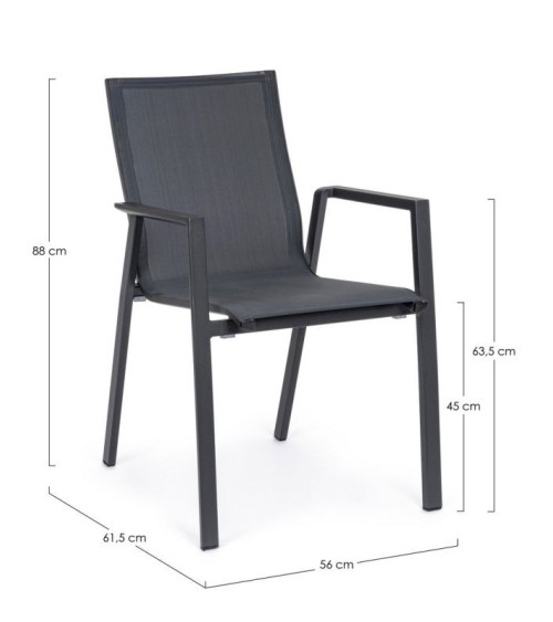 Sedia Krion outdoor BIZZOTTO | BHOME by Arredi Barbàra