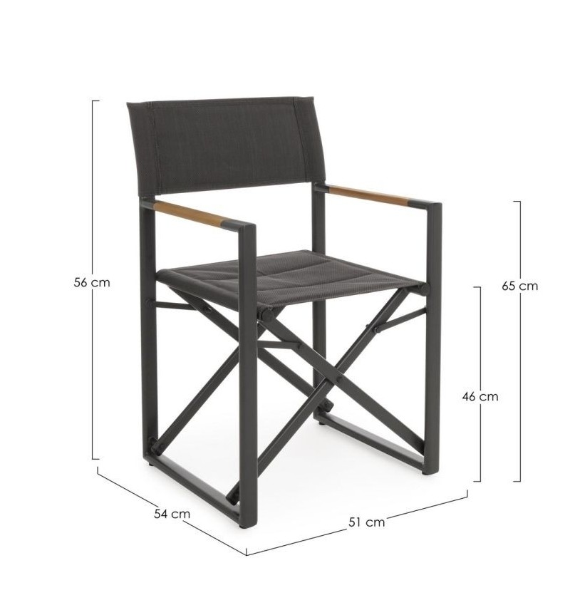 Sedia regista Lagun outdoor BIZZOTTO | BHOME by Arredi Barbàra