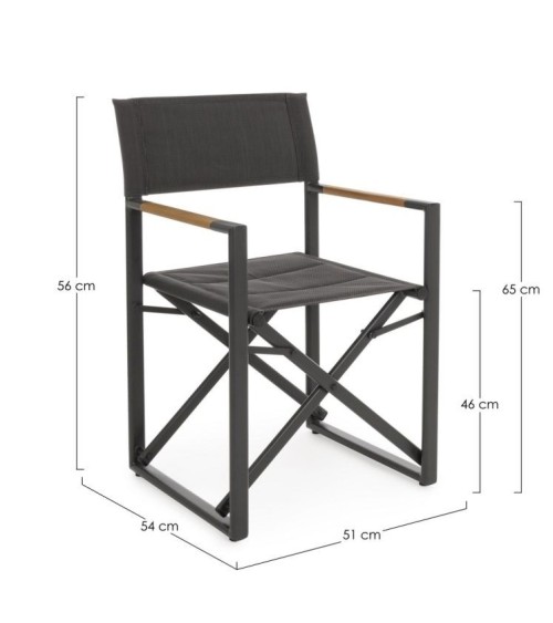 Sedia regista Lagun outdoor BIZZOTTO | BHOME by Arredi Barbàra