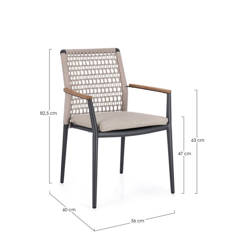 Sedia “Maddox” outdoor – BIZZOTTO