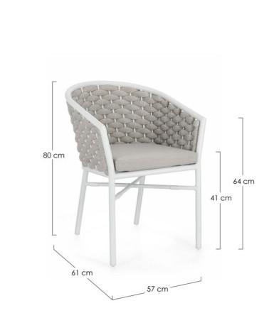 Chair Margalida outdoor BIZZOTTO | BHOME by Arredi Barbàra
