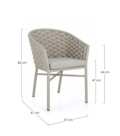 Chair Margalida outdoor BIZZOTTO | BHOME by Arredi Barbàra