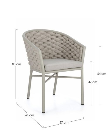 Chair Margalida outdoor BIZZOTTO | BHOME by Arredi Barbàra