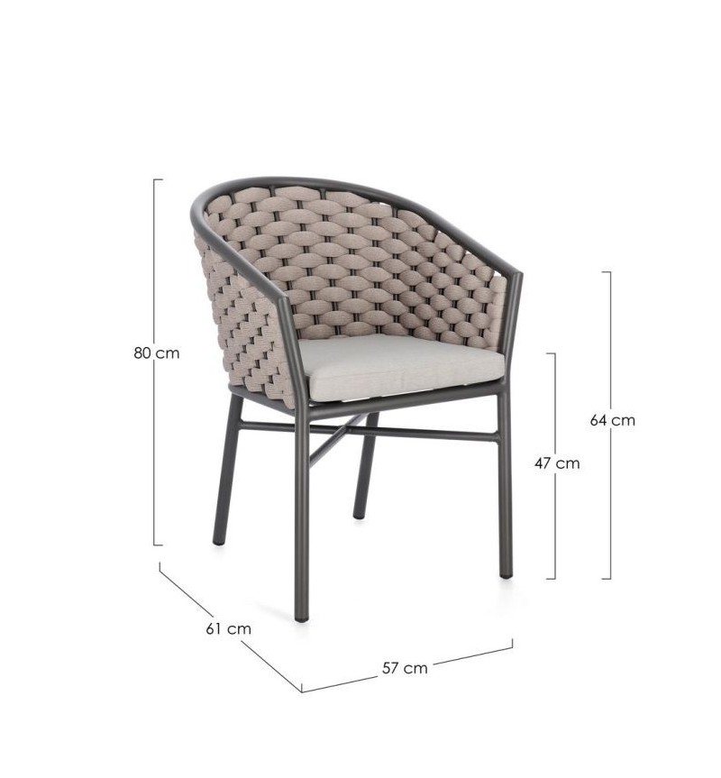 Sedia “Margalida” outdoor – BIZZOTTO