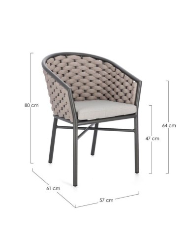 Chair Margalida outdoor BIZZOTTO | BHOME by Arredi Barbàra