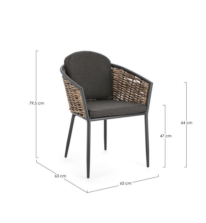 Sedia “Maribela” outdoor – BIZZOTTO