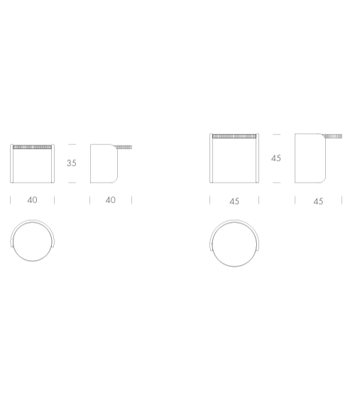 Roller Couchtisch – Tonin Casa | BHOME by Arredi Barbàra