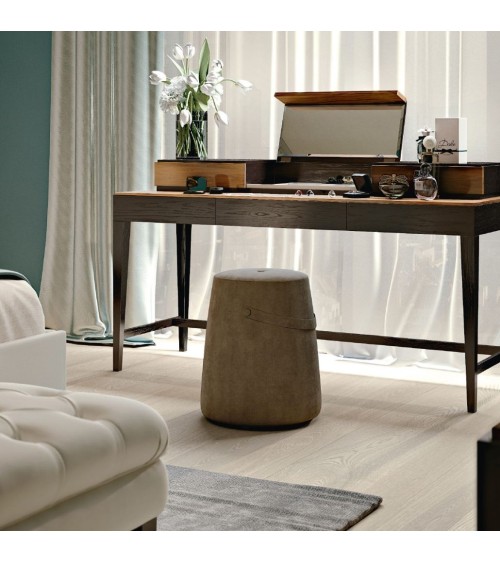 Pouf Imbottito Base Circolare Leonardo – Arte Brotto | Bhome by Arredi Barbàra