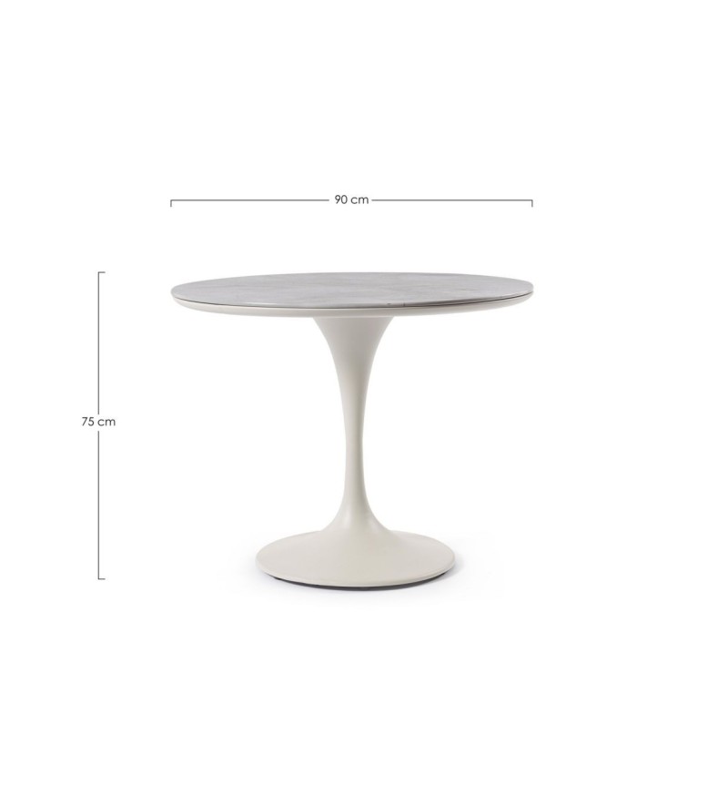 Arnold Ø90 Outdoor Table BIZZOTTO | BHOME by Arredi Barbàra