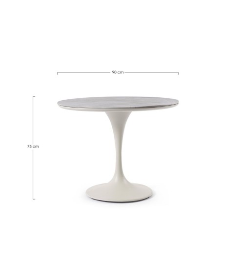 Arnold Ø90 Outdoor Table BIZZOTTO | BHOME by Arredi Barbàra