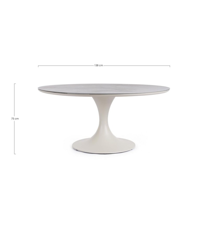 Tavolo Arnold Ø158 outdoor BIZZOTTO | BHOME by Arredi Barbàra