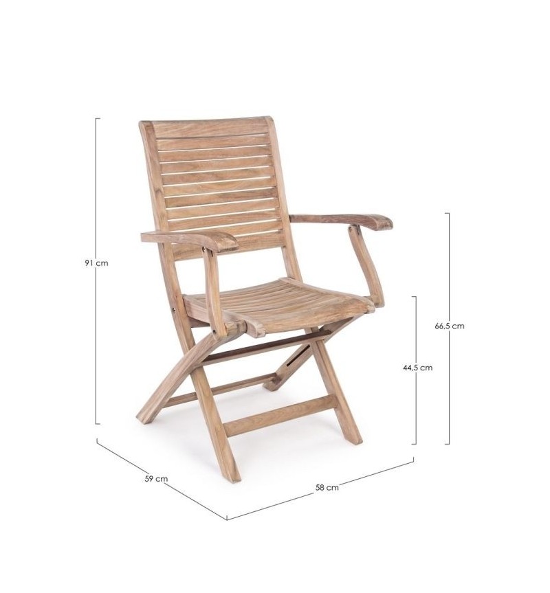 Maryland Outdoor Chair BIZZOTTO | BHOME by Arredi Barbàra