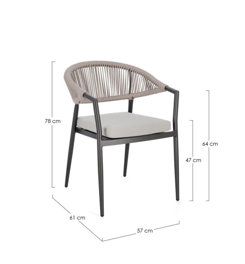 Silla Millor outdoor BIZZOTTO | BHOME by Arredi Barbàra