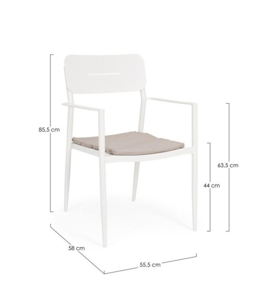 Sedia Nebula outdoor BIZZOTTO | BHOME by Arredi Barbàra