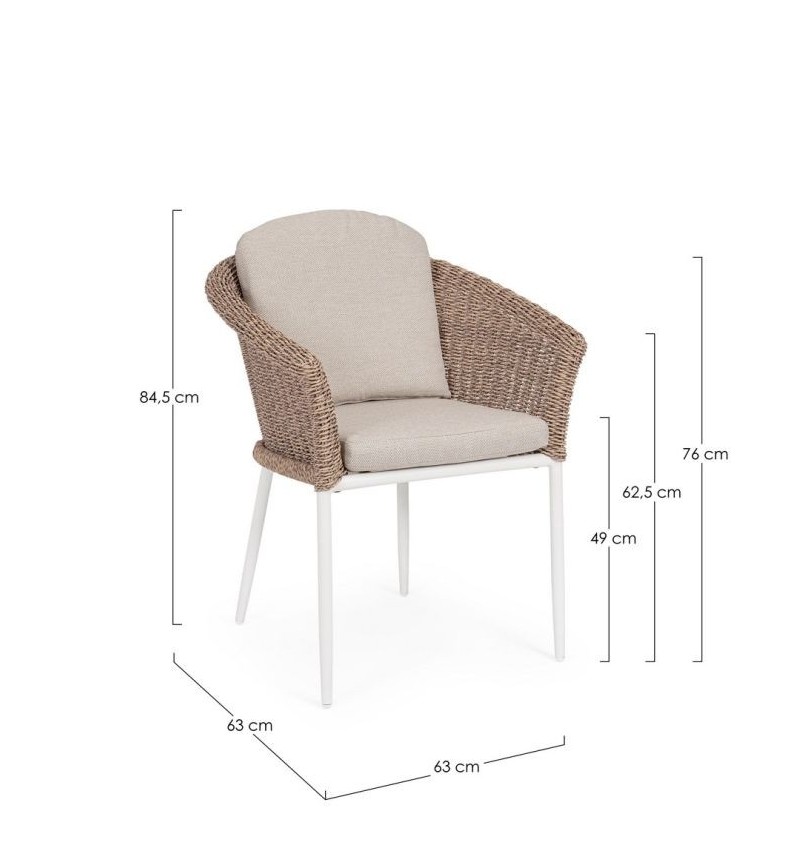 Sedia Oceana outdoor BIZZOTTO | BHOME by Arredi Barbàra