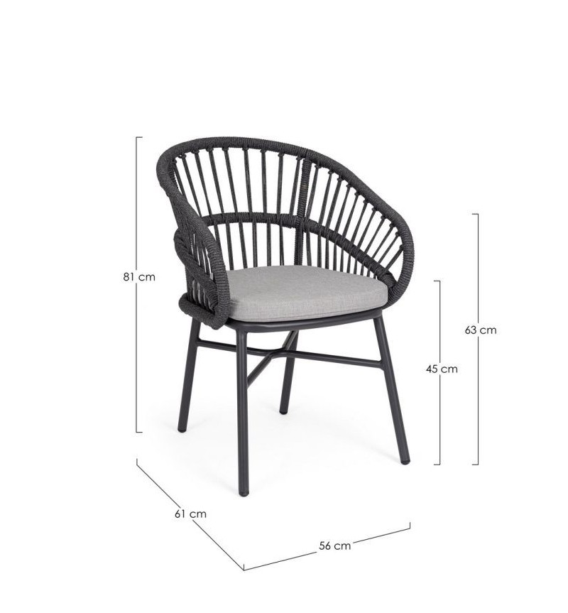 Sedia ODIVELAS outdoor BIZZOTTO | BHOME by Arredi Barbàra