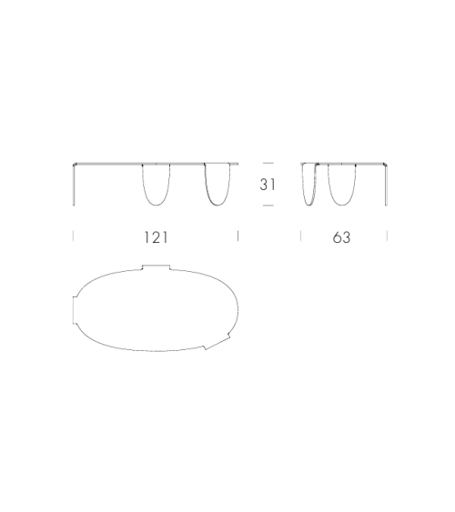 Tavolino Arturo Artistic Glass – Tonin Casa | Bhome by Arredi Barbàra