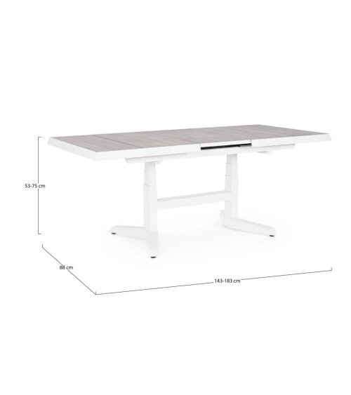 ROBERT Outdoor Table 143/183 – BIZZOTTO | BHOME