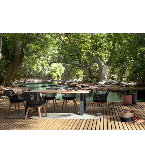 Tavolo ROLLAND 240x100 outdoor BIZZOTTO | BHOME