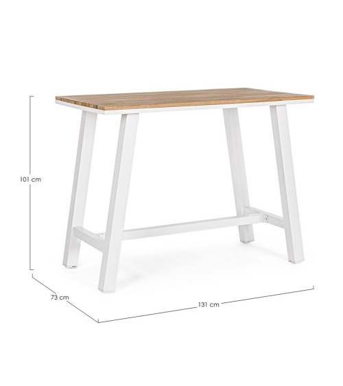 Tavolo bar SKIPPER 131x73 outdoor BIZZOTTO | BHOME